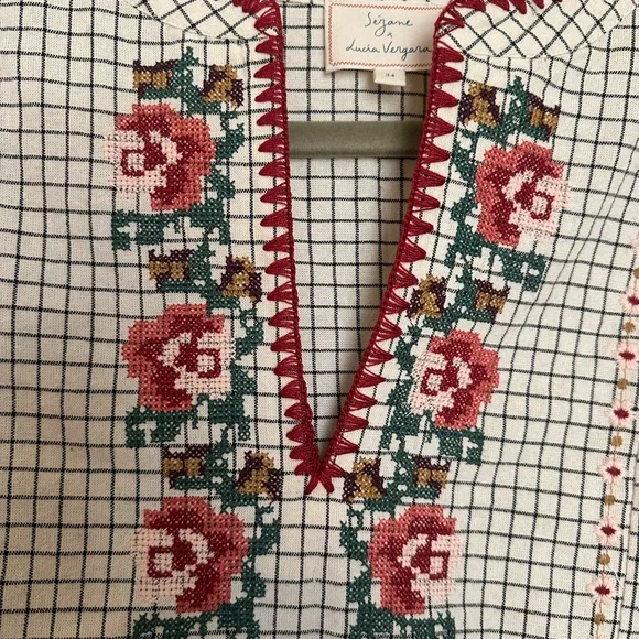 Sezane x Lucia Vergara Carminda Blouse - Picture 5 of 6